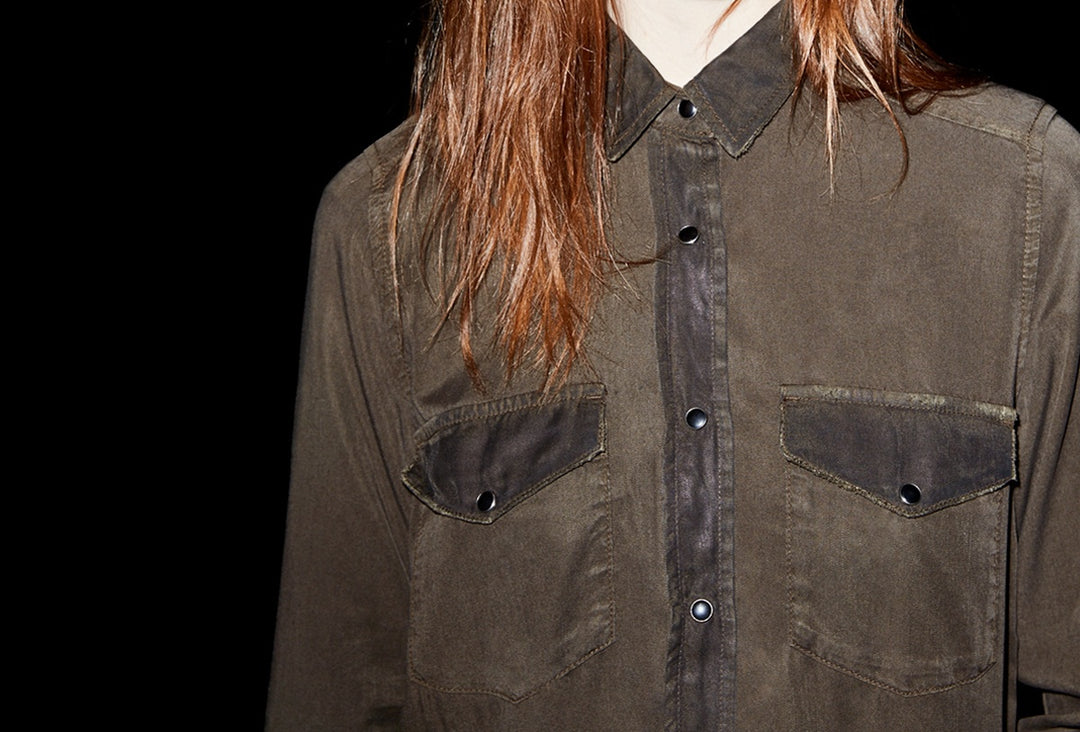 Chemisier Verte - Taille XS/34