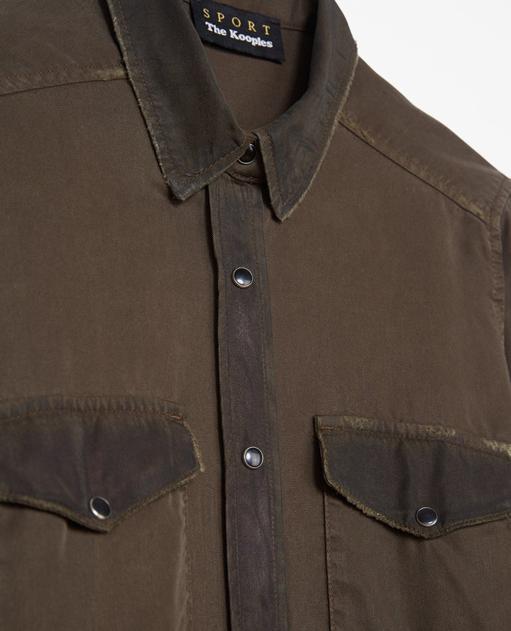 Chemisier Verte - Taille XS/34
