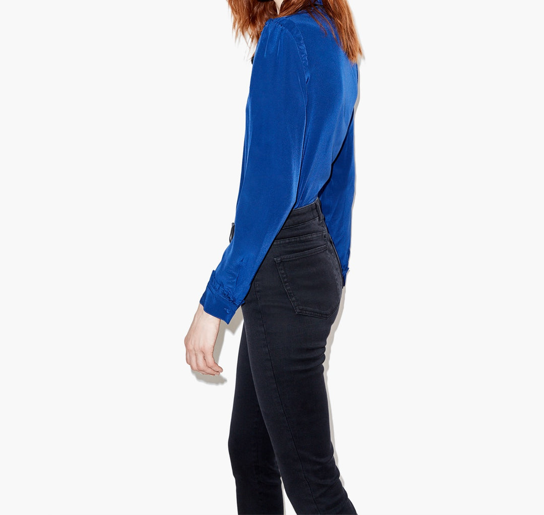 Chemisier Bleue - Taille XS/34