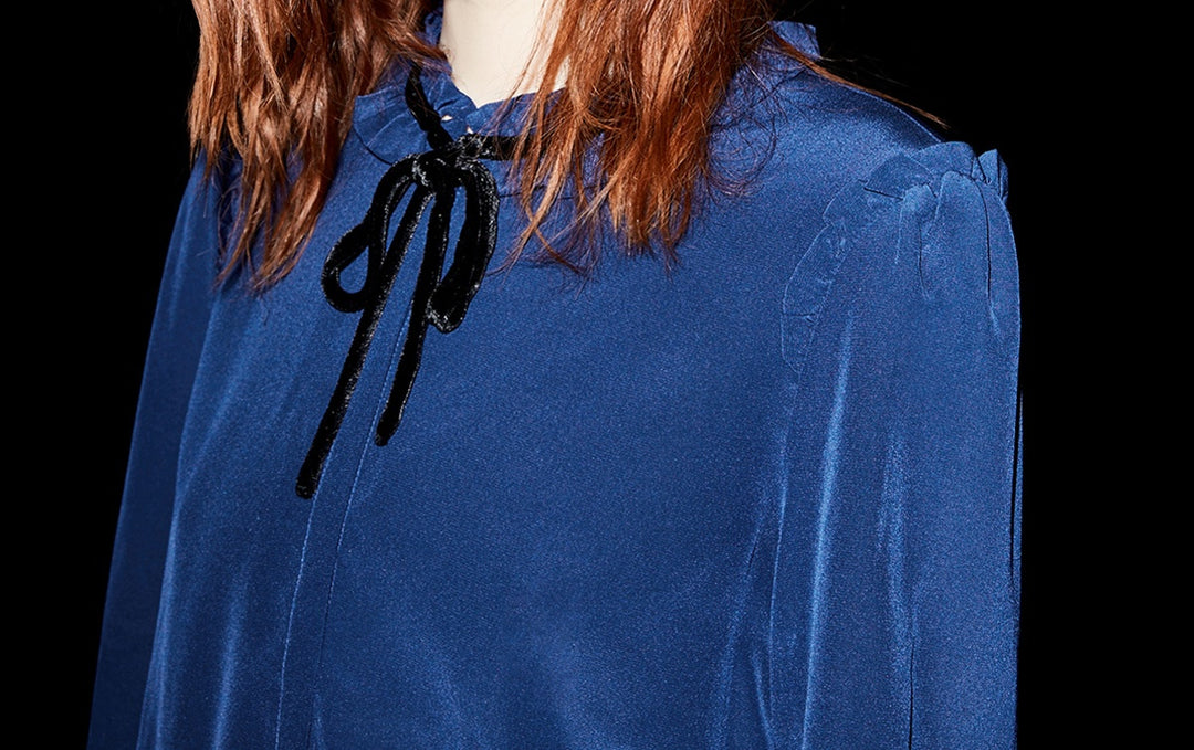 Chemisier Bleue - Taille XS/34