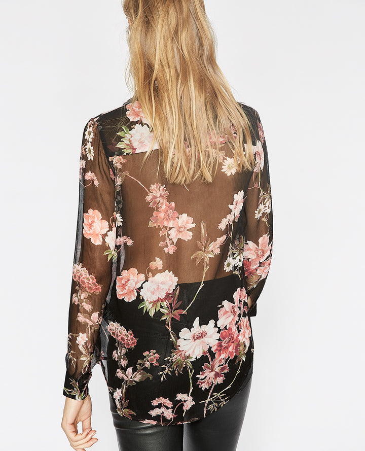 Chemisier Noire - Taille XXS/32