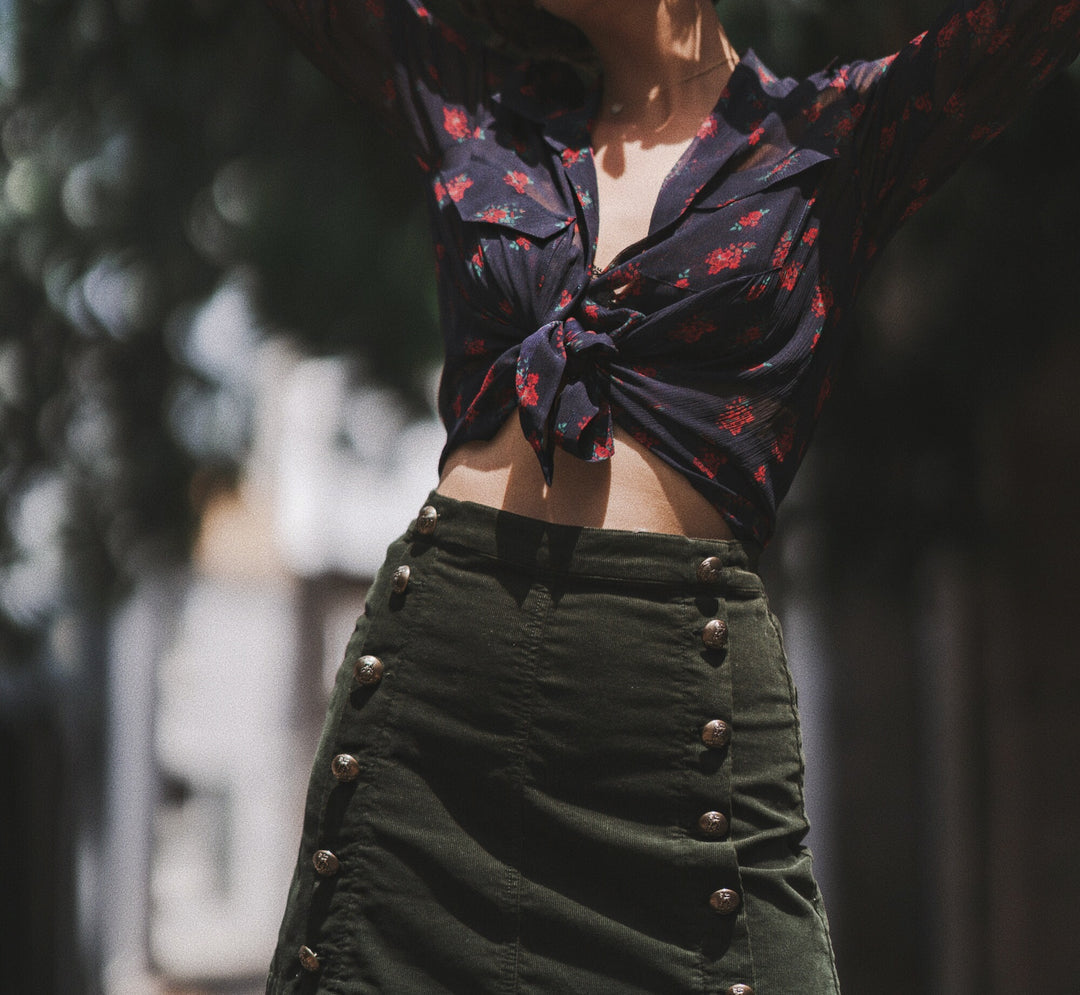 Chemisier Bleue - Taille XS/34