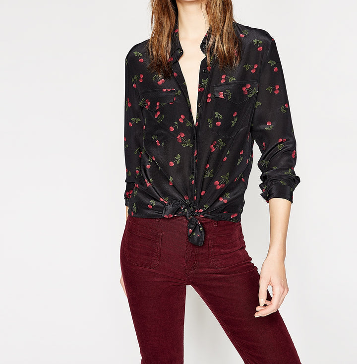 Chemisier Noire - Taille XS/34