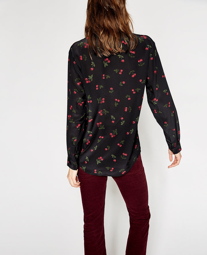Chemisier Noire - Taille XS/34