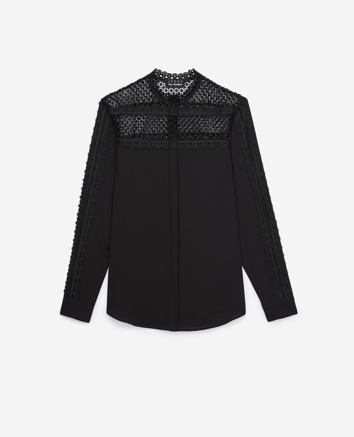 Chemisier Noire - Taille XS/34