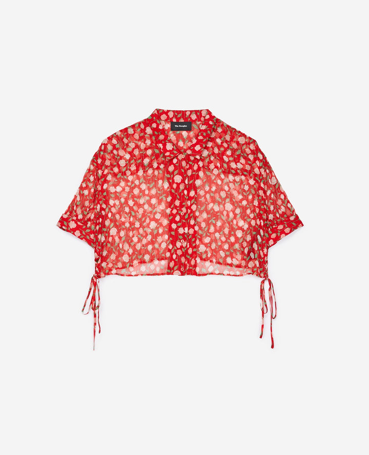 Chemisier Rouge - Taille S/36