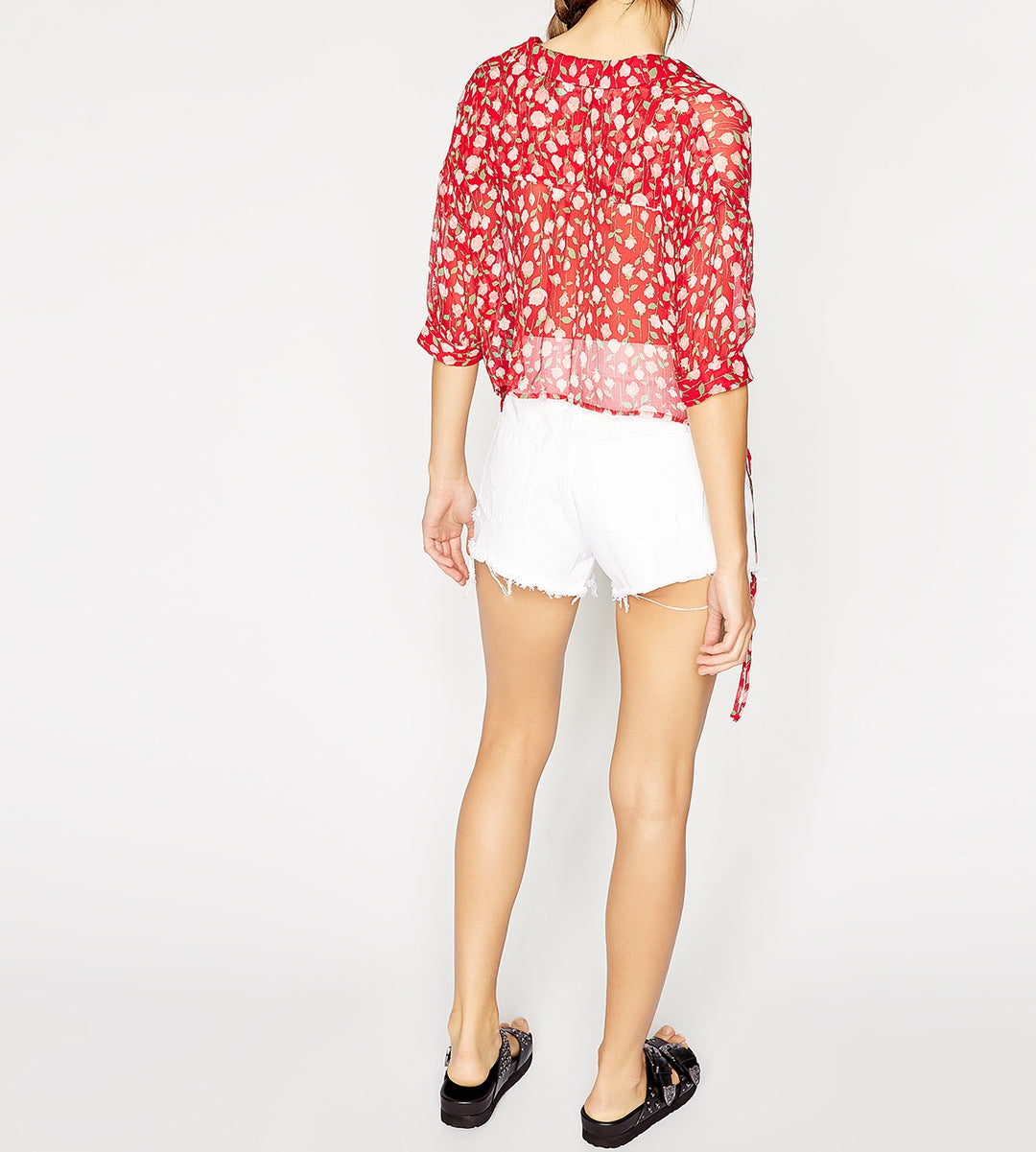 Chemisier Rouge - Taille S/36