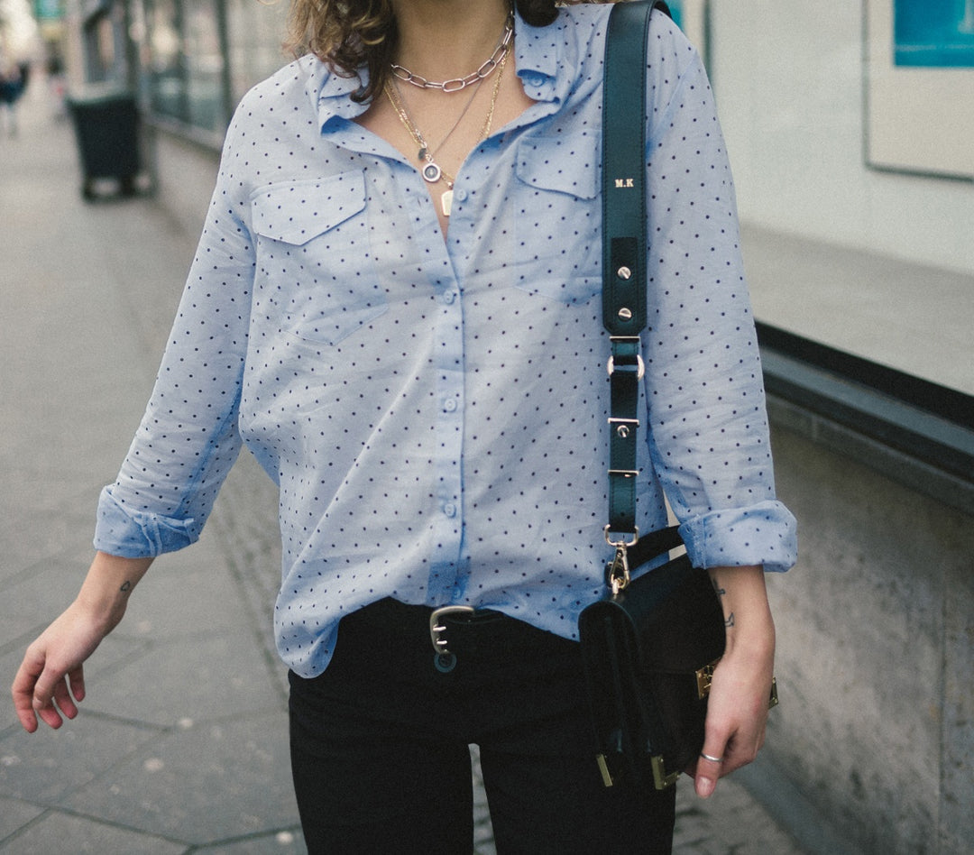 Chemisier Bleue - Taille XS/34