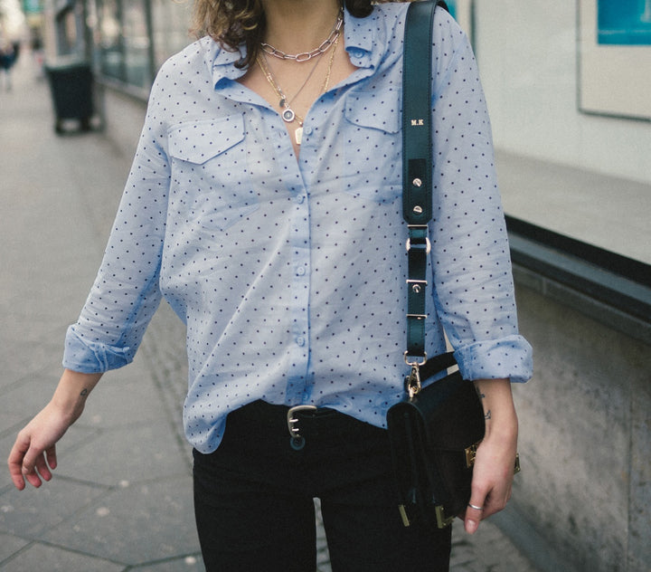 Chemisier Bleue - Taille XS/34