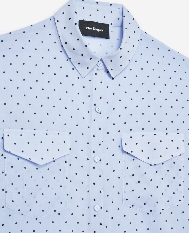 Chemisier Bleue - Taille XS/34