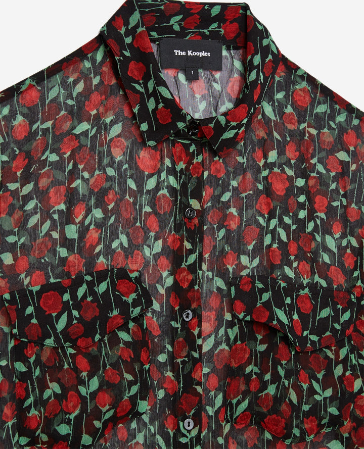 Chemisier Noire - Taille XS/34