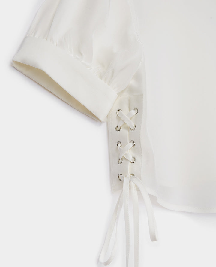 Chemisier Beige - Taille S/36