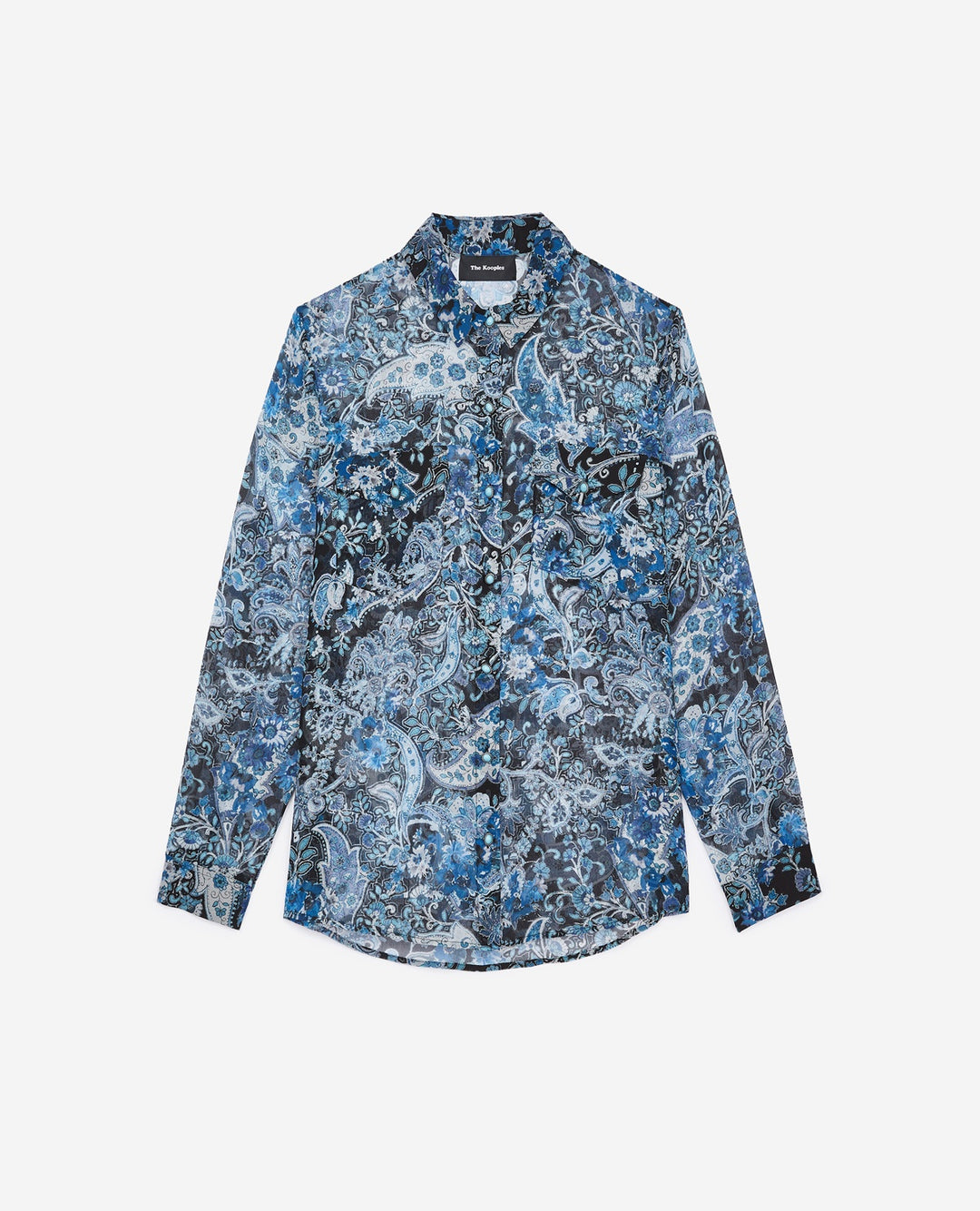Chemisier Bleue - Taille S/36
