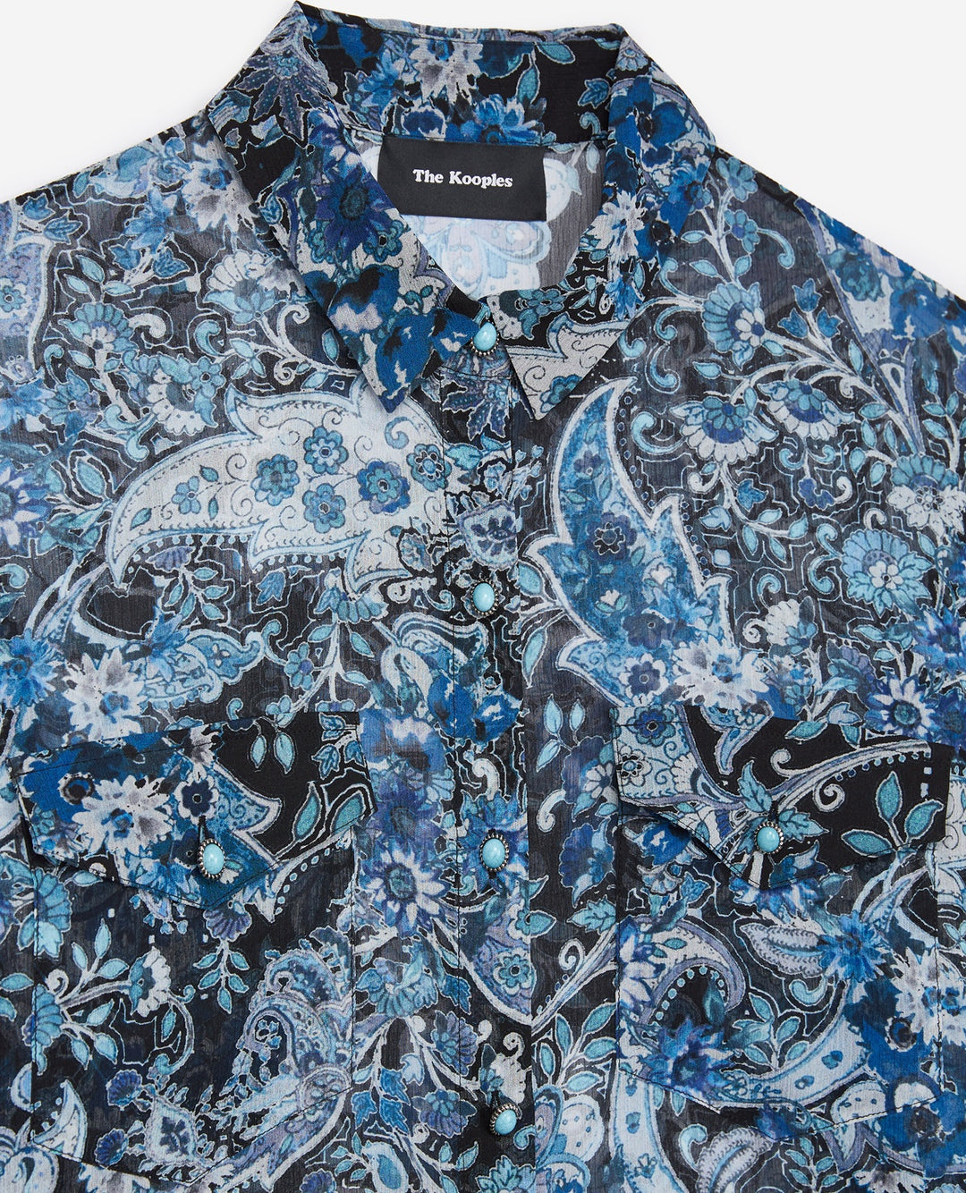 Chemisier Bleue - Taille S/36