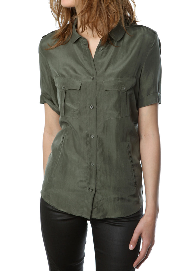 Chemisier Verte - Taille XS/34