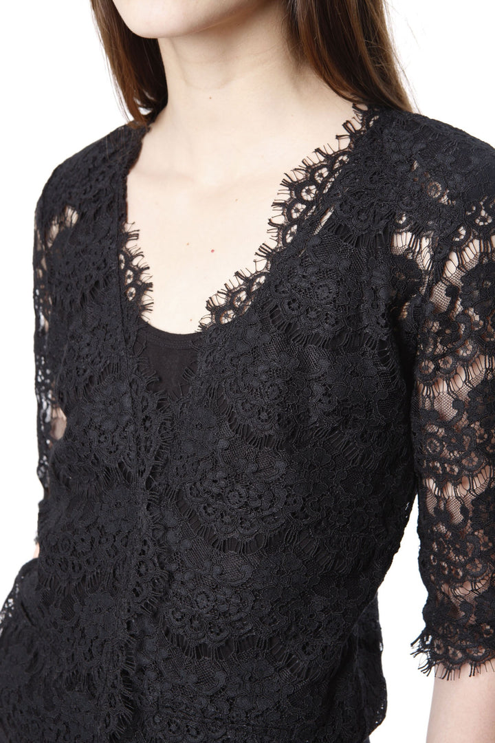 Chemisier Noire - Taille XS/34