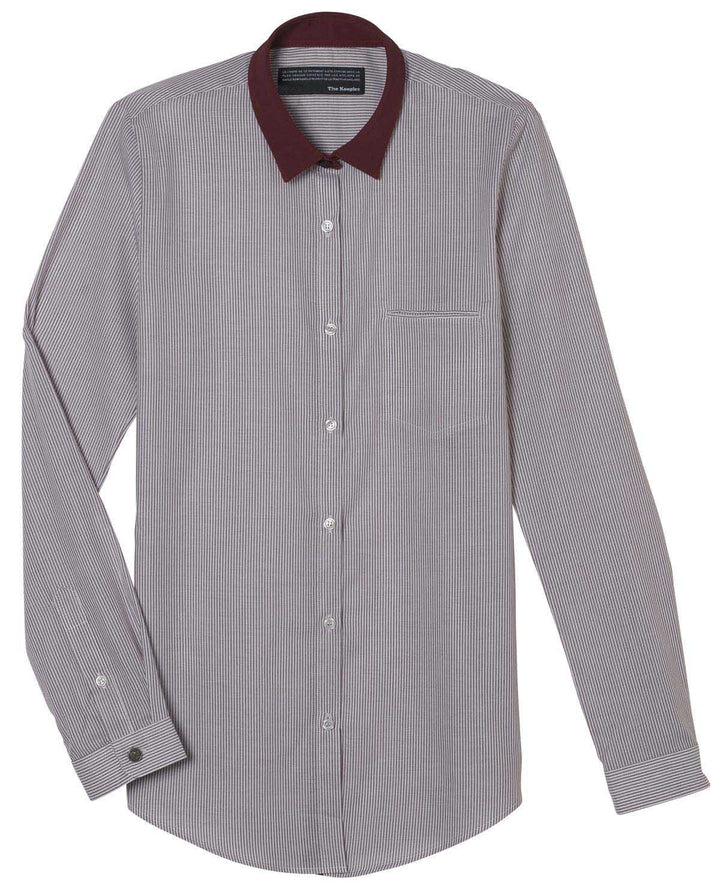 Chemisier Bordeaux - Taille XS/34