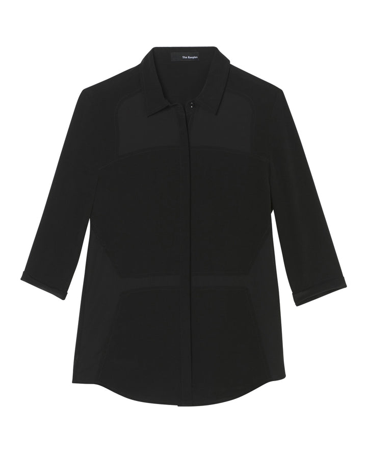 Chemisier Noire - Taille XS/34