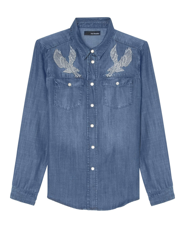 Chemisier Bleue - Taille S/36
