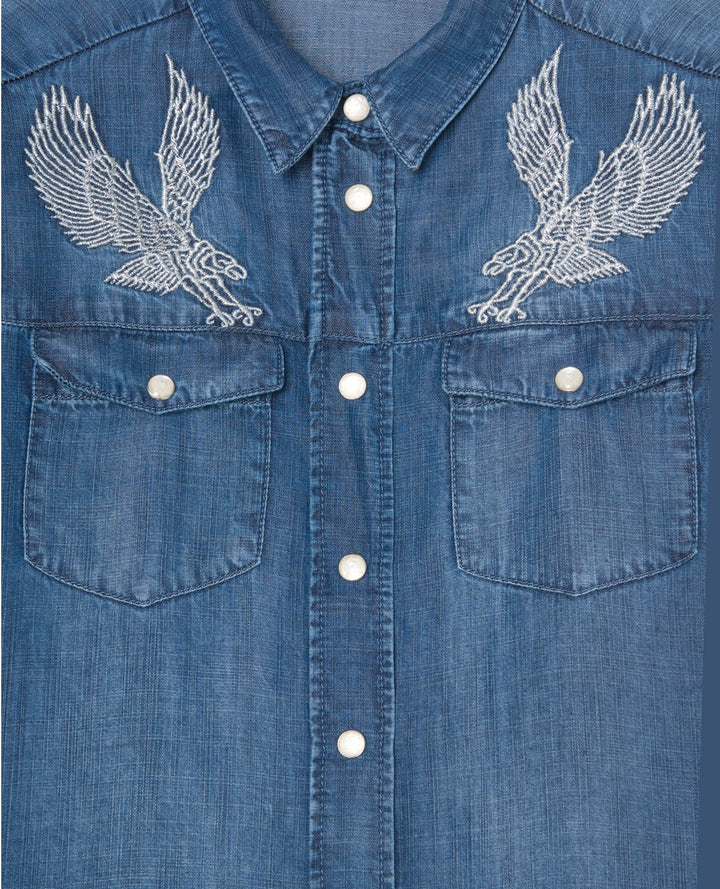 Chemisier Bleue - Taille S/36