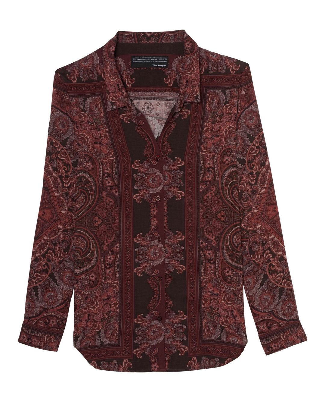 Chemisier Bordeaux - Taille XS/34
