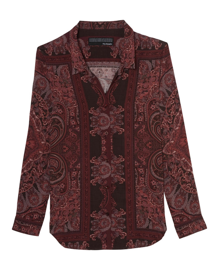 Chemisier Bordeaux - Taille XS/34