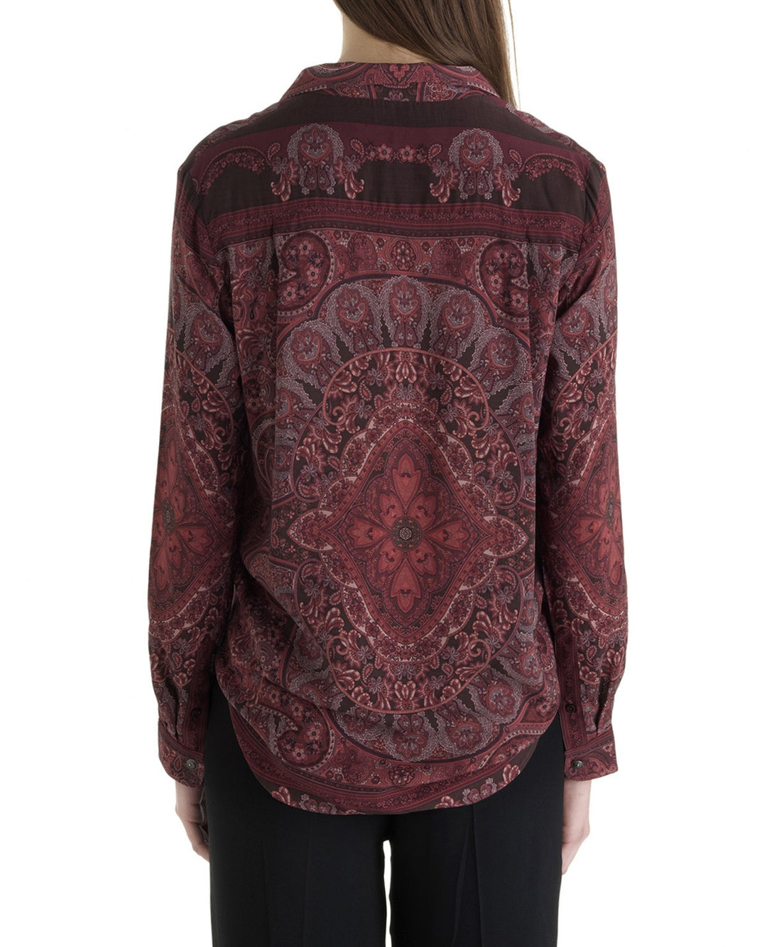 Chemisier Bordeaux - Taille XS/34