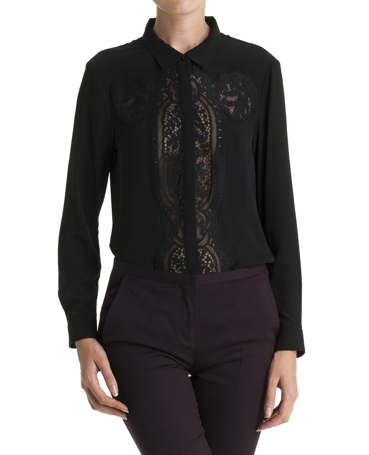 Chemisier Noire - Taille S/36