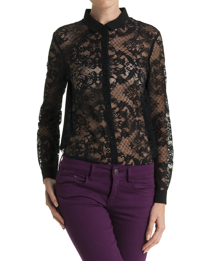 Chemisier Noire - Taille S/36