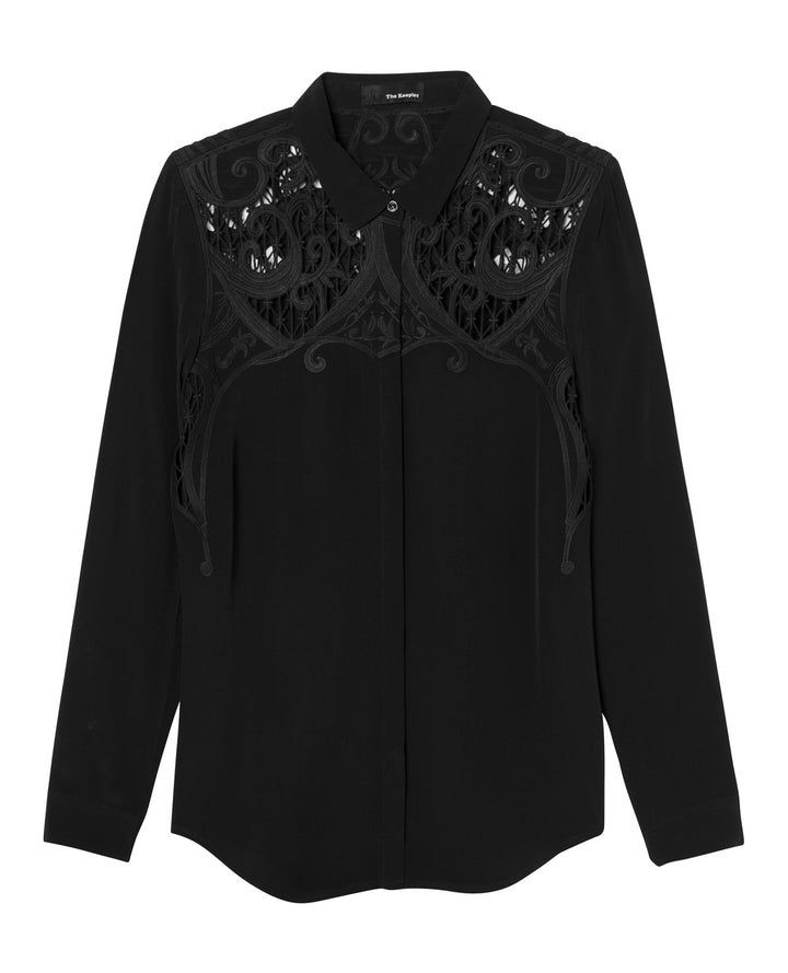 Chemisier Noire - Taille S/36
