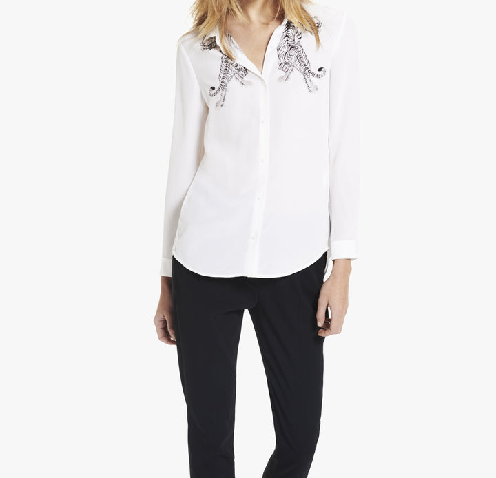 Chemisier Blanche - Taille XS/34