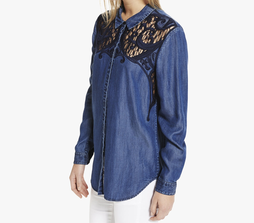 Chemisier Bleue - Taille XS/34