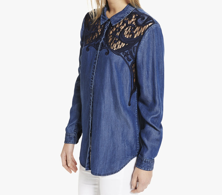 Chemisier Bleue - Taille XS/34