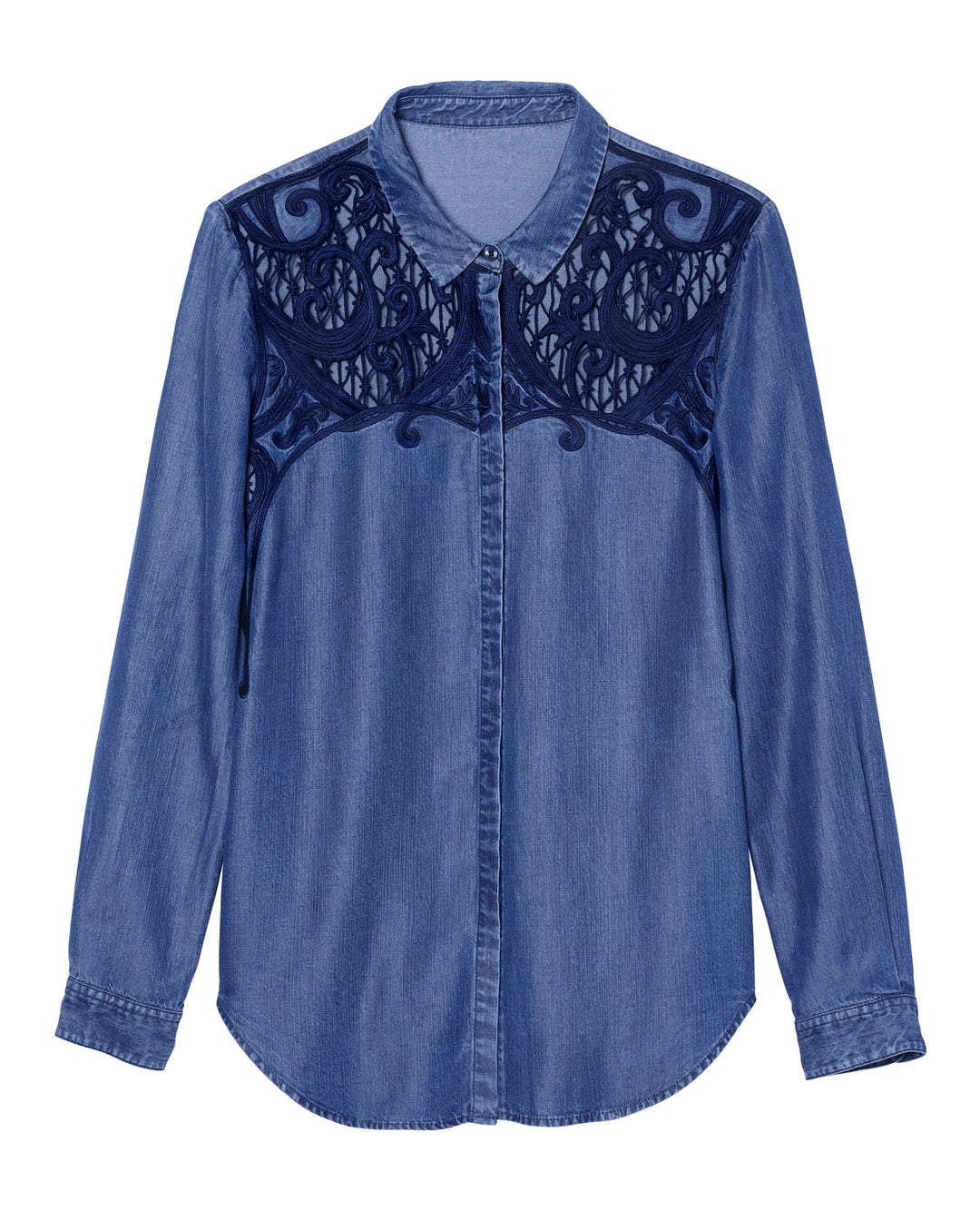 Chemisier Bleue - Taille XS/34