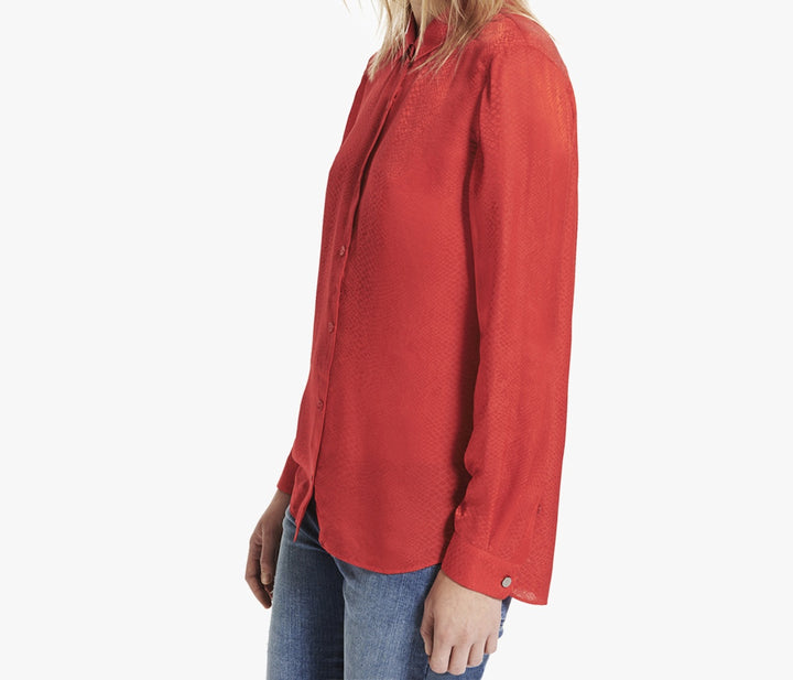 Chemisier Rouge - Taille S/36