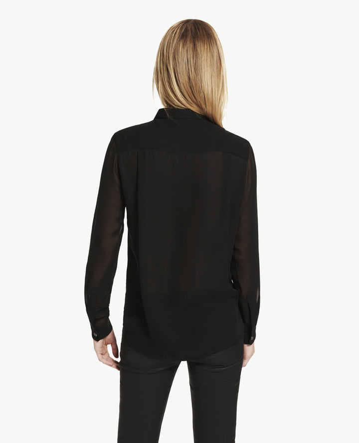 Chemisier Noire - Taille S/36