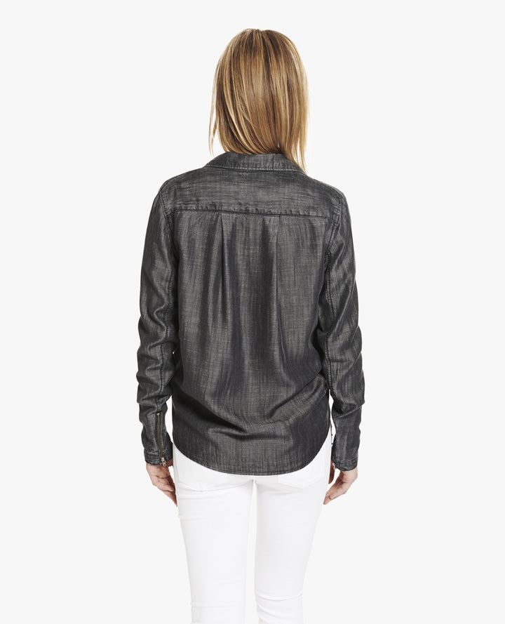 Chemisier Noire - Taille XS/34
