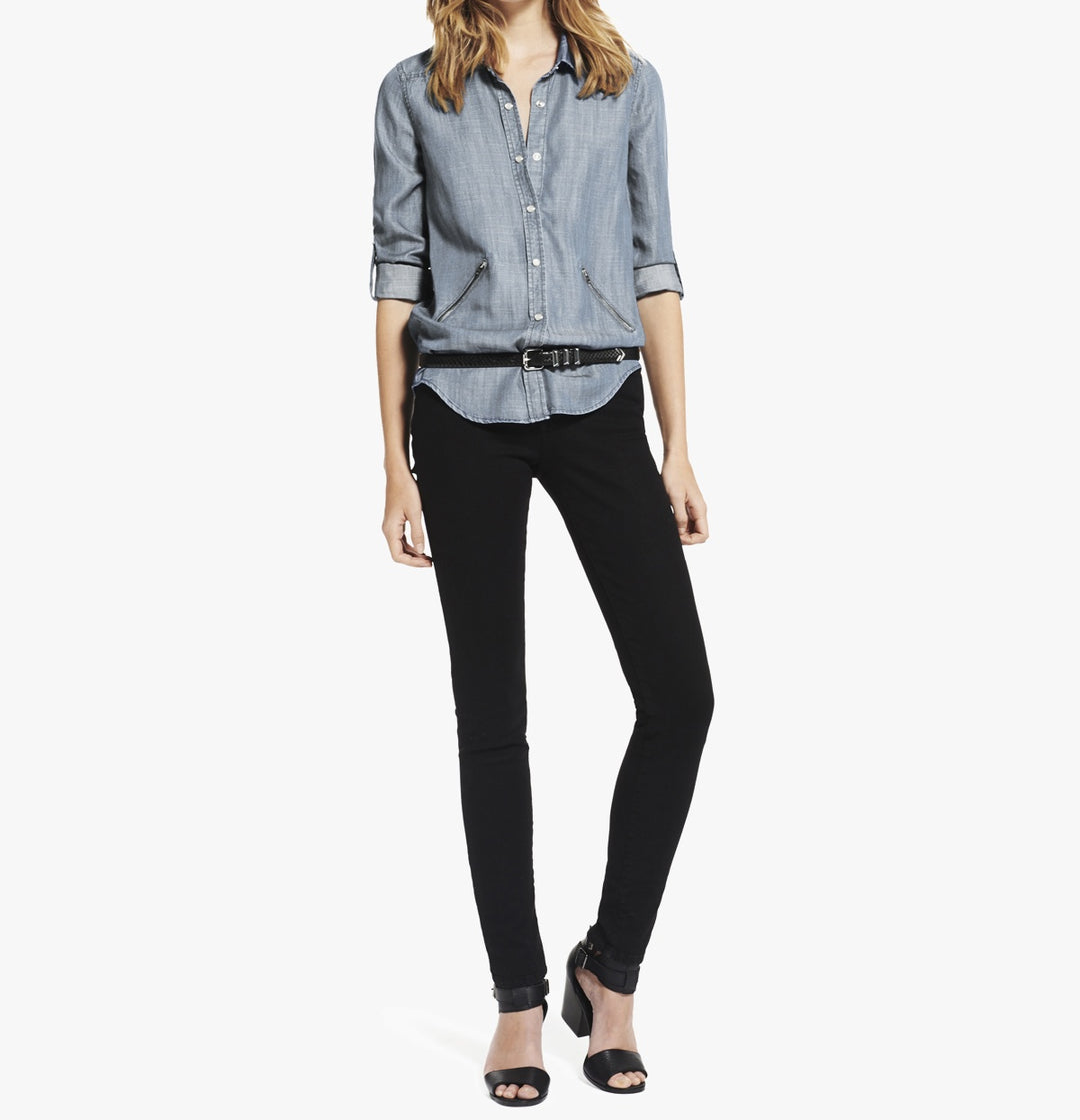 Chemisier Bleue - Taille XS/34