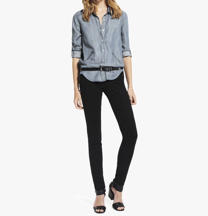 Chemisier Bleue - Taille XS/34
