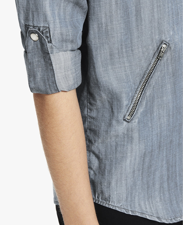 Chemisier Bleue - Taille XS/34