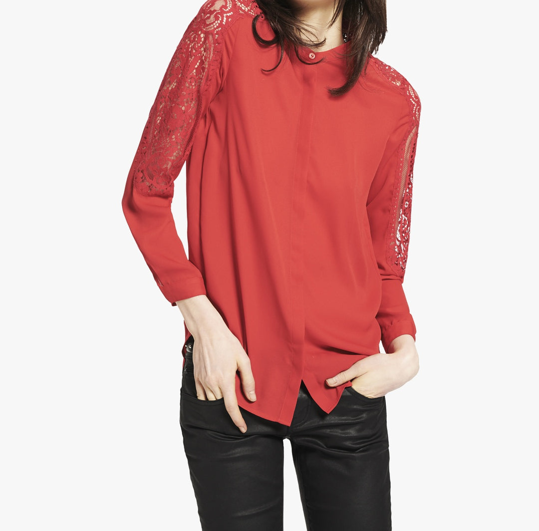 Chemisier Rouge - Taille M/38