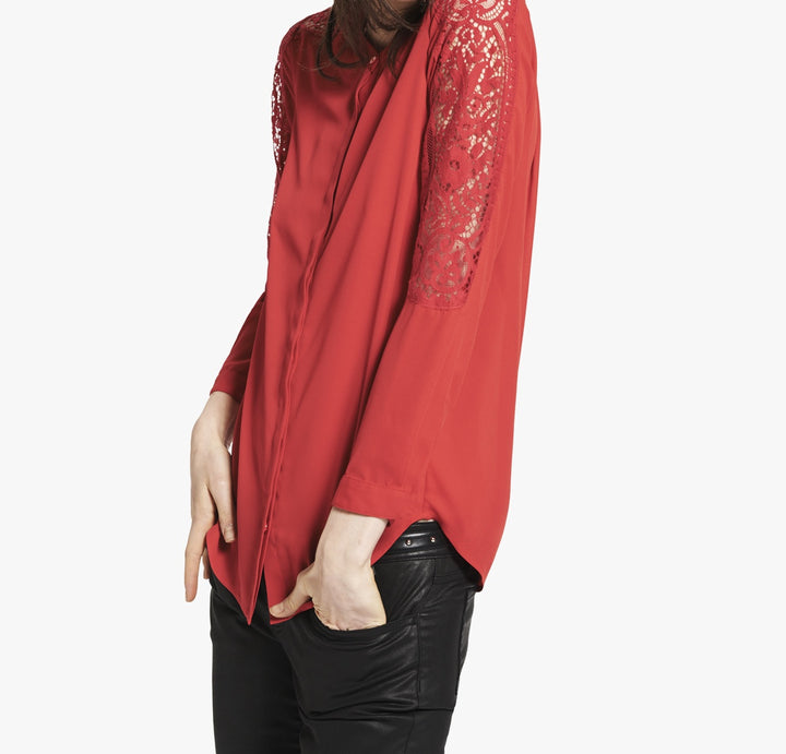 Chemisier Rouge - Taille M/38