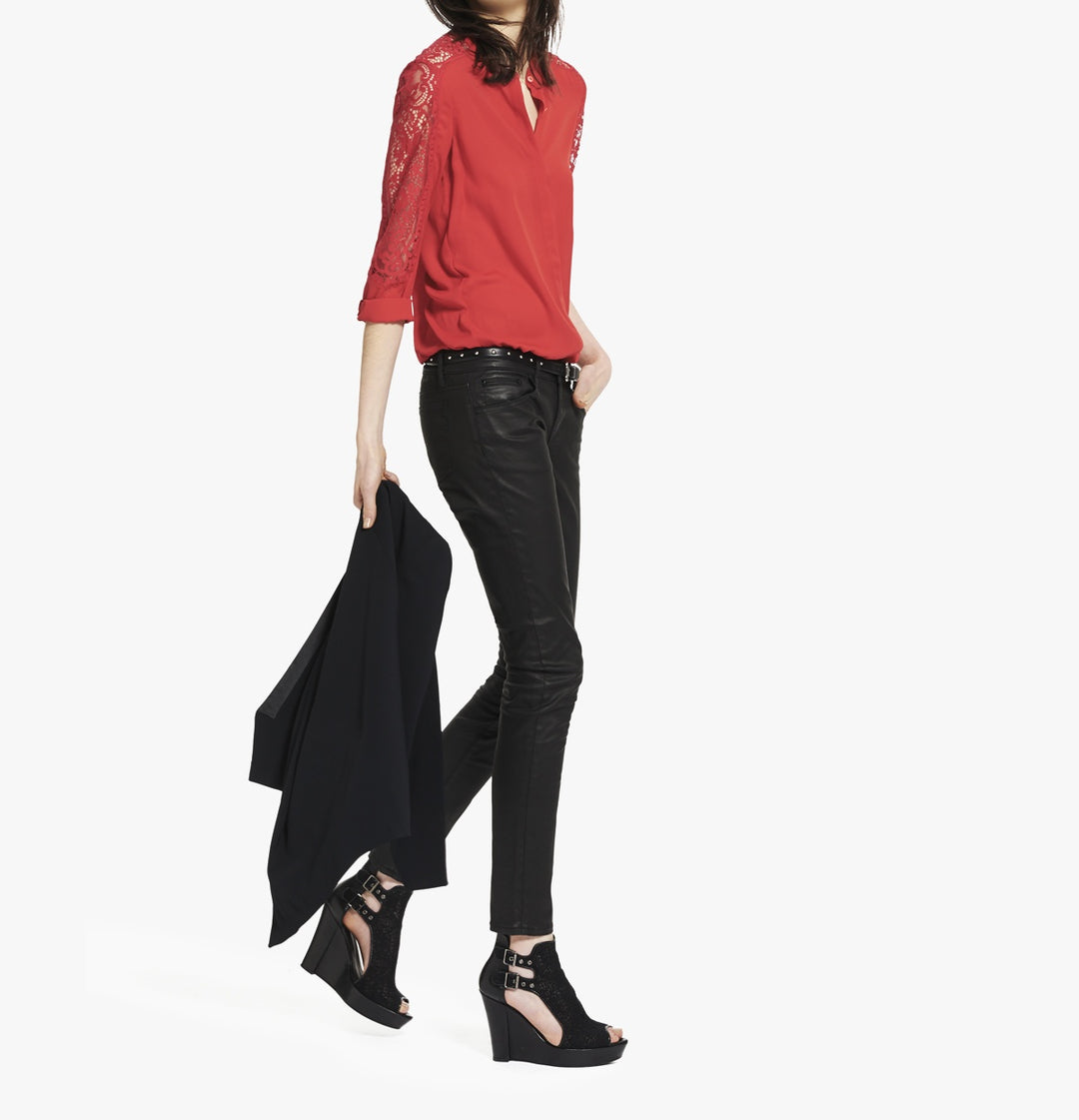 Chemisier Rouge - Taille M/38