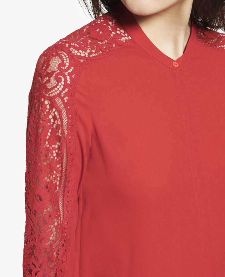 Chemisier Rouge - Taille M/38