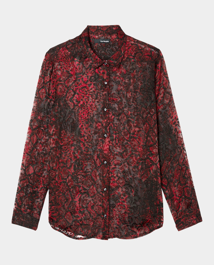 Chemisier Rouge - Taille S/36