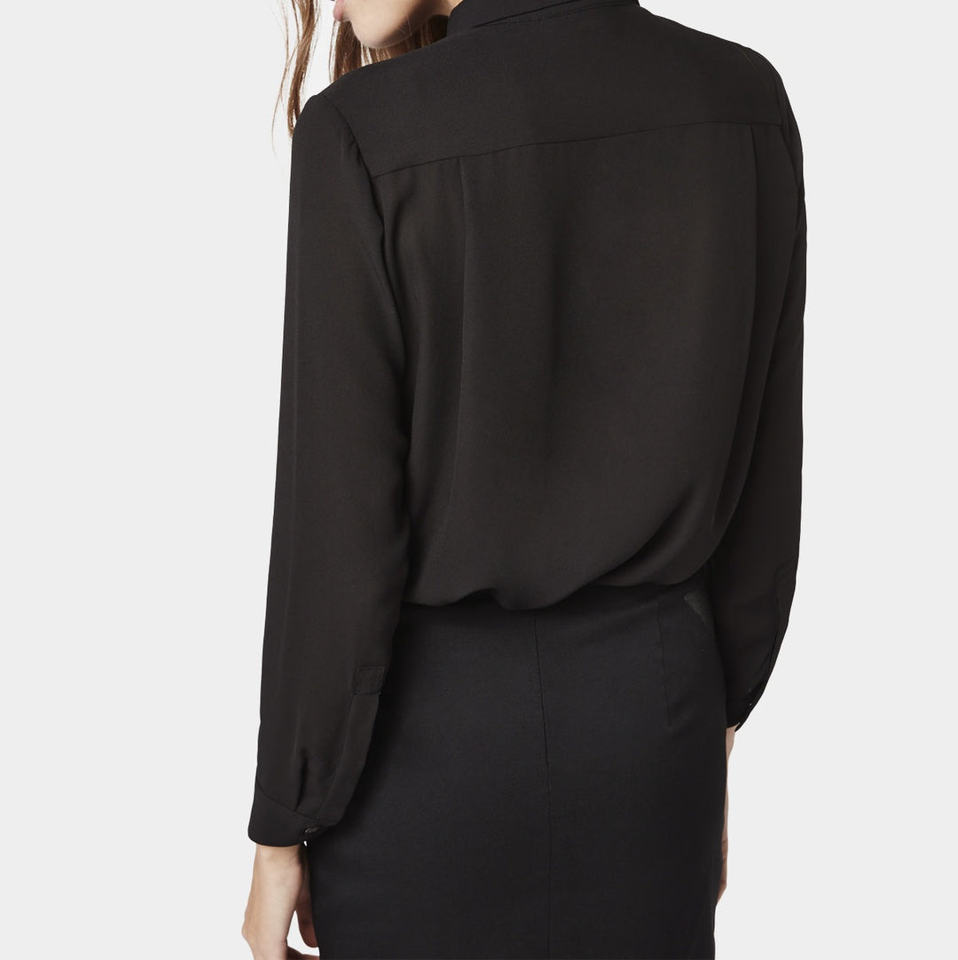 Chemisier Noire - Taille XS/34