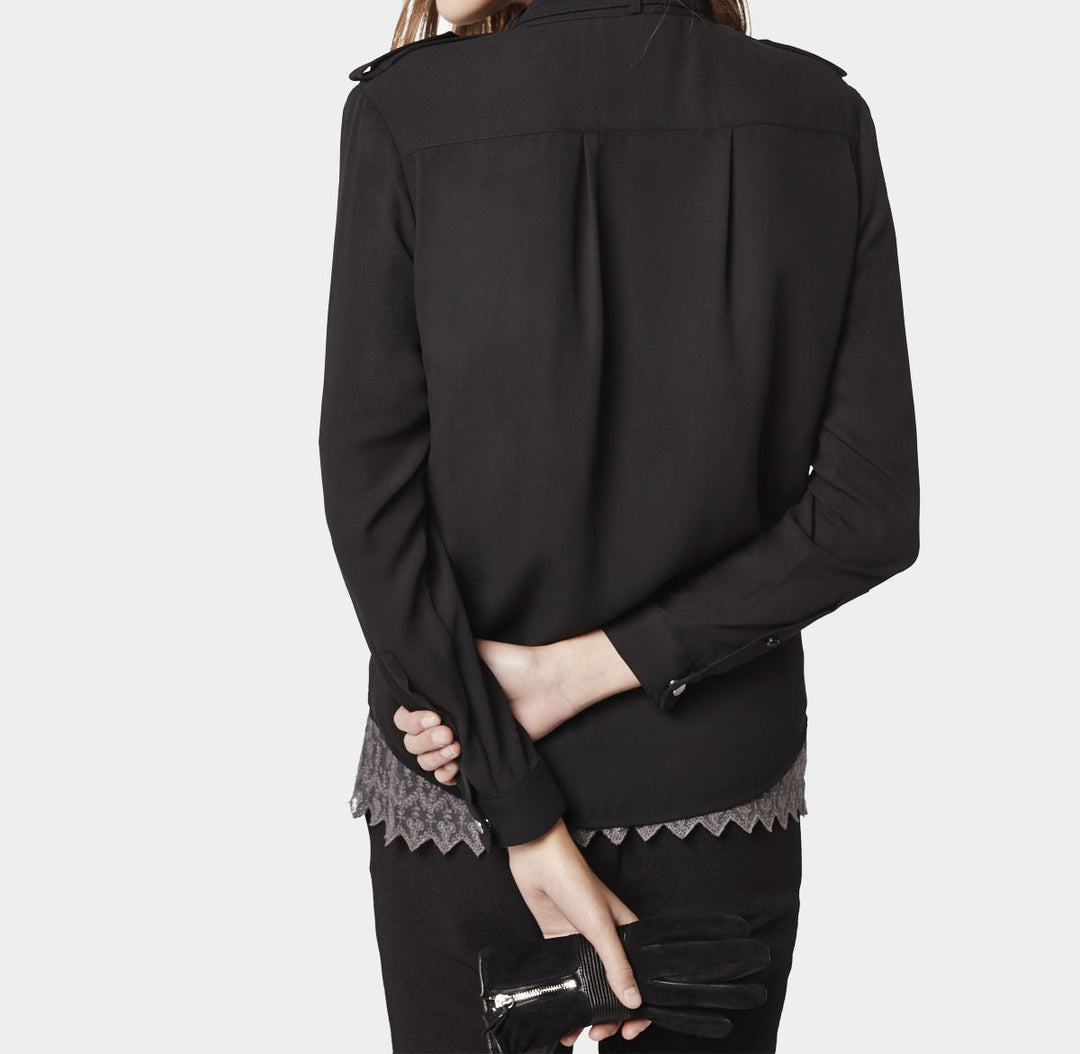 Chemisier Noire - Taille L/40