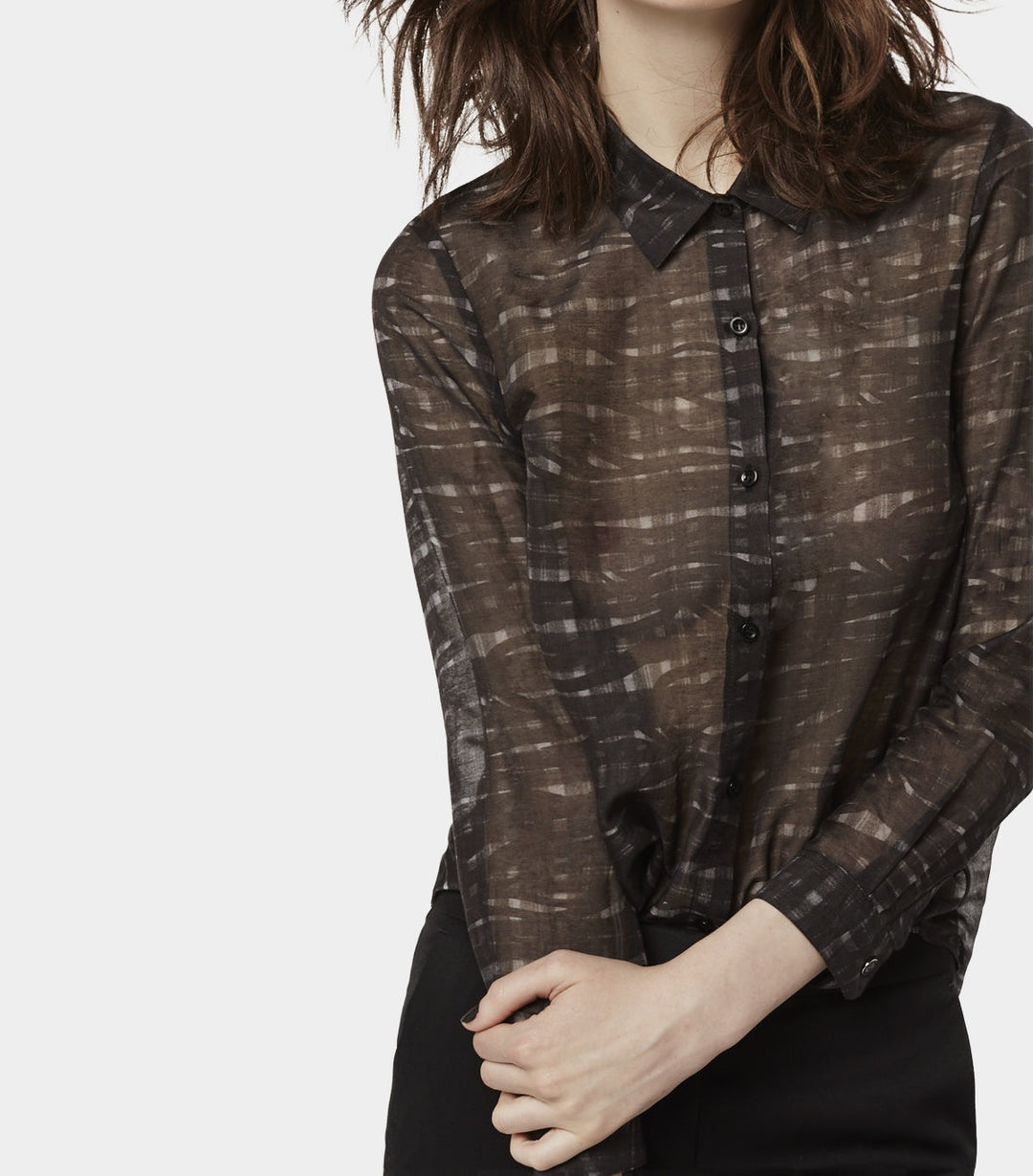 Chemisier Grise - Taille XS/34
