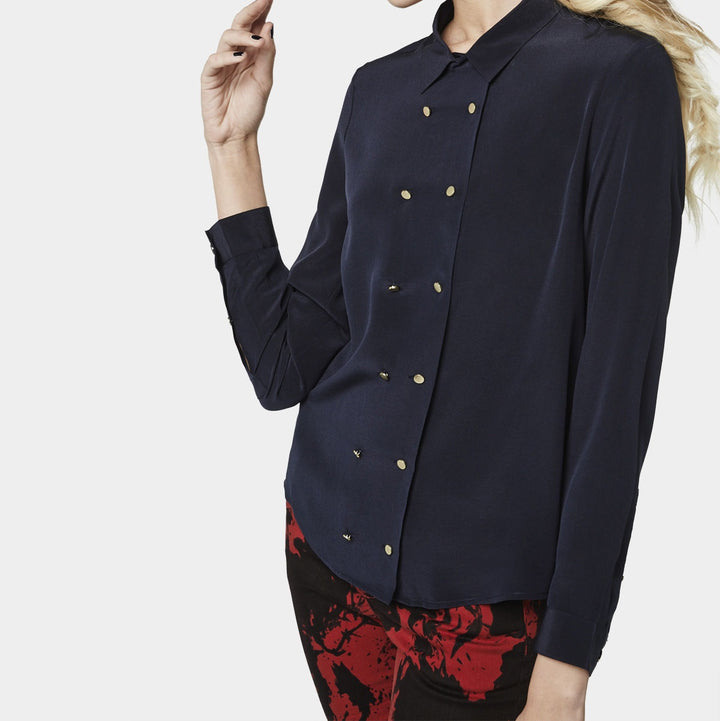 Chemisier Bleue - Taille S/36