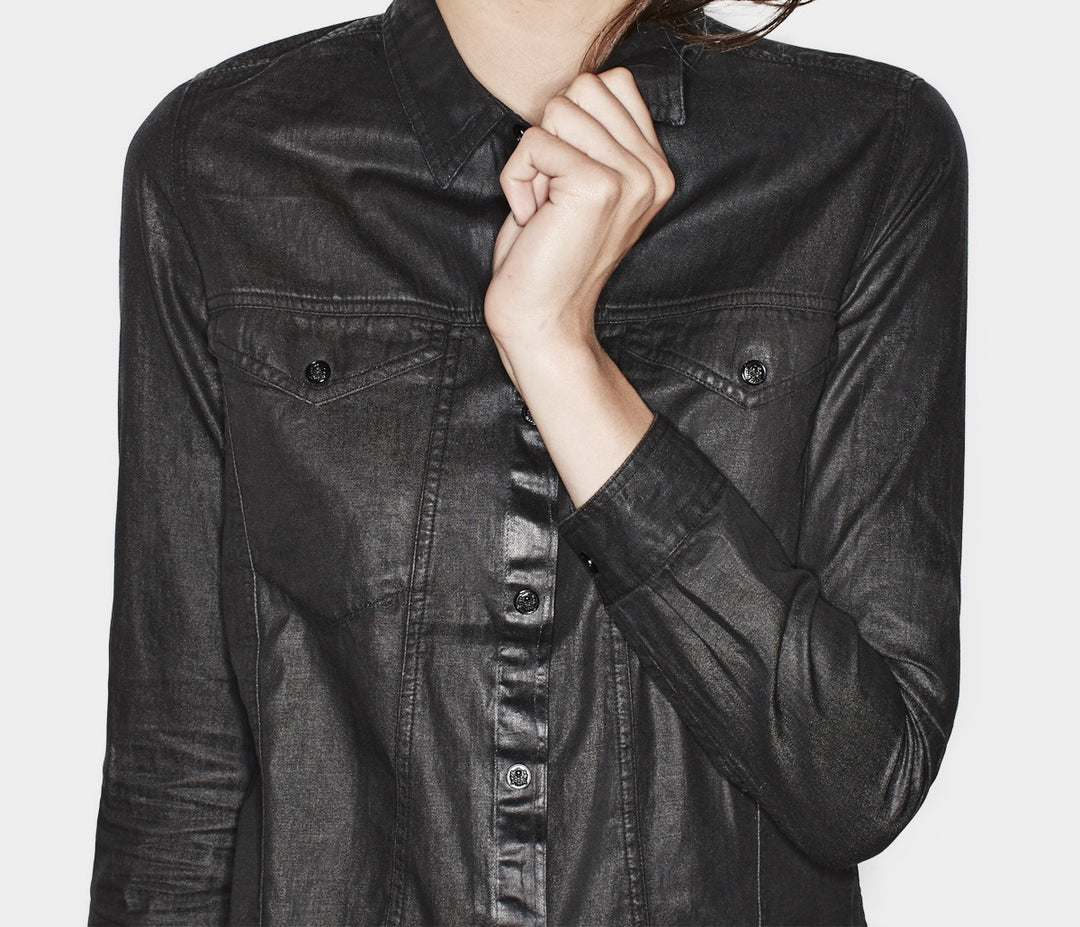Chemisier Noire - Taille S/36